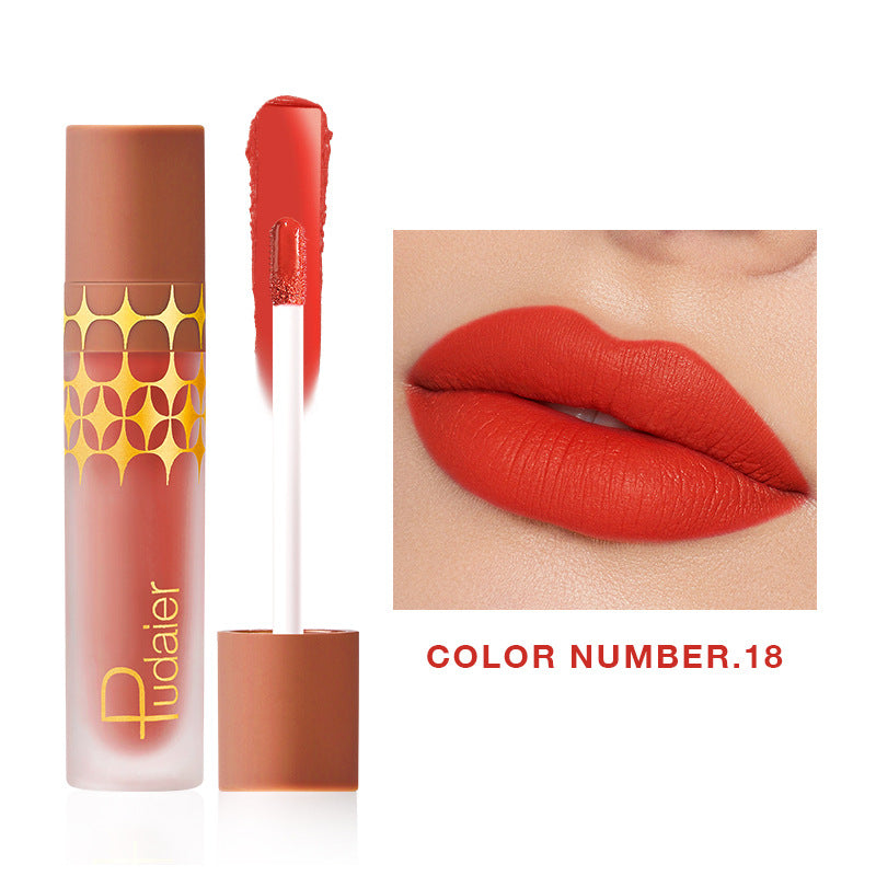 24-Color Matte Liquid Lipstick