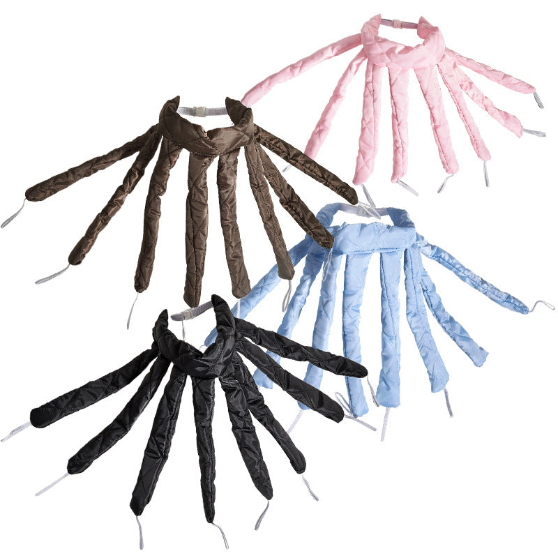 Hairband Octopus Curling Iron Heatless Headband