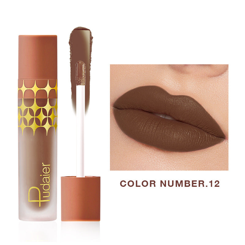 24-Color Matte Liquid Lipstick
